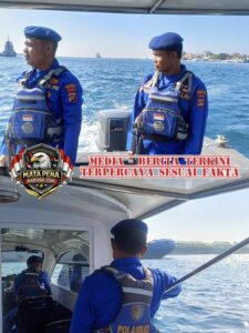Sat Polairud Polresta Denpasar Laksanakan Patroli Rutin Guna Pantau Situasi Perairan