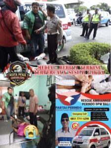 Aksi Nyata Kemanusiaan: Ketua Rescue Ambulance Perindo Evakuasi Pasien RSUP Prof Ngoerah Hingga Bantu Korban Lakalantas