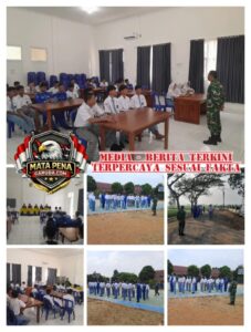 Kodim 0411/KM Wawasan Kebangsaan di Smkn 1 Trimurjo