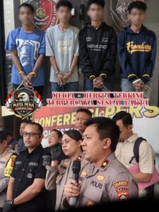 Polsek Denpasar Selatan Ungkap Komplotan Curanmor, Lima Pelaku Diamankan dan Enam Motor Berhasil Disita