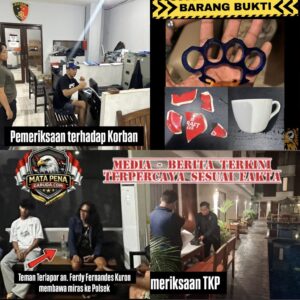 Diduga Lakukan Pengancaman dan Penganiayaan Tamu Hotel dengan Brass Knuckle, Pria Asal Depok Yang Mengaku Wartawan Diamankan Polsek Kuta