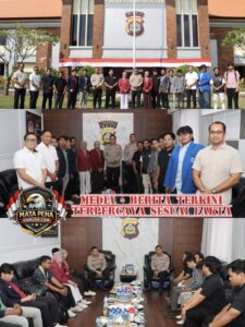 Kapolresta Denpasar Silaturahmi dengan Organisasi Kemahasiswaan, Bangun Komunikasi Terbuka Demi Kamtibmas yang Kondusif