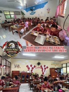 SPPG Polresta Denpasar Salurkan Makan Bergizi Gratis, Siswa SDN 7 Dauh Puri Antusias Sambut Program MBG