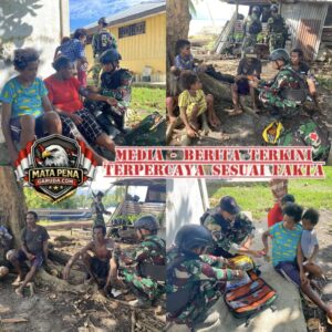 Kepedulian TNI Terhadap Kualitas Kesehatan di Ujung Timur Indonesia
