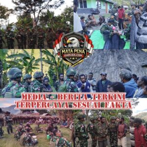 “Duka Satu Orang, Jadi Duka Torang Semua” Satgas Yonif 645/GTY Pos Kurima Melayat ke Warga Kampung Hoguma Distrik Kurima